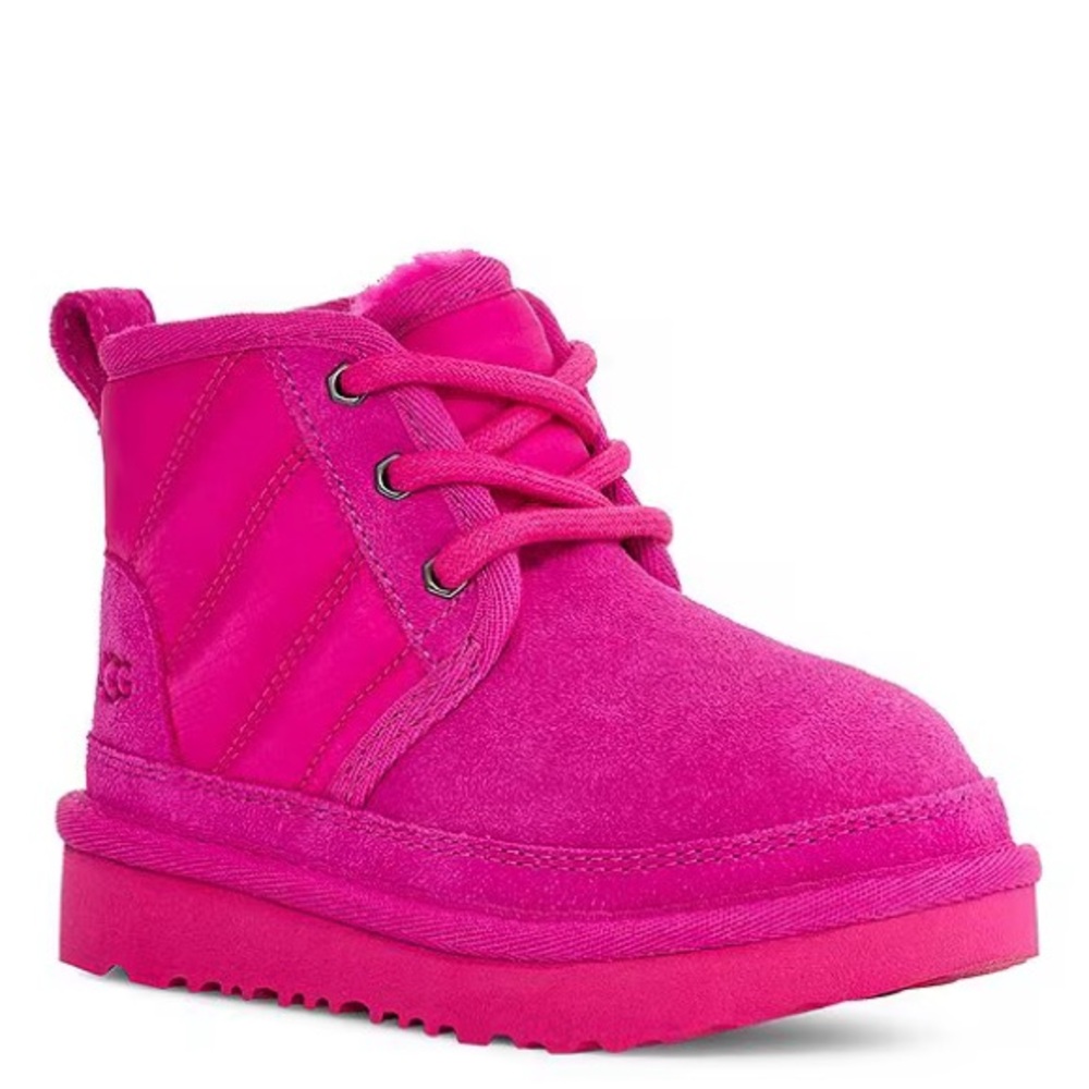 UGG Hot Pink Neumel Boots 8 - Picture 4 of 8